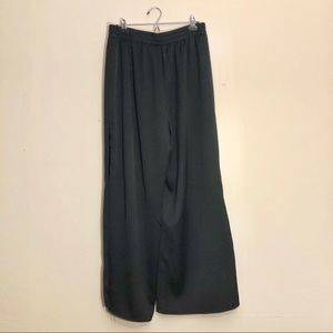 Forever 21 |  Thigh-Split Wide Leg Trousers